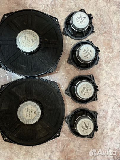 Динамики оригинальные bmw e 60
