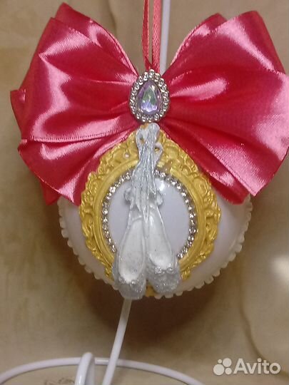 Елочные игрушки ручной работы