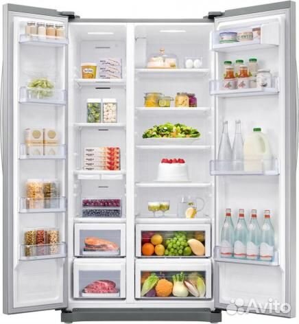 Холодильник двухдверный samsung RS54N3003SA