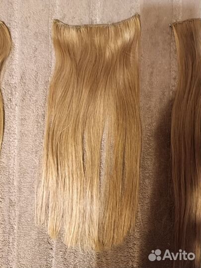 Волосы для наращивания на тресах