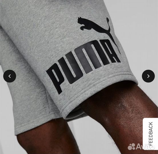 Новые шорты puma оригинал usa