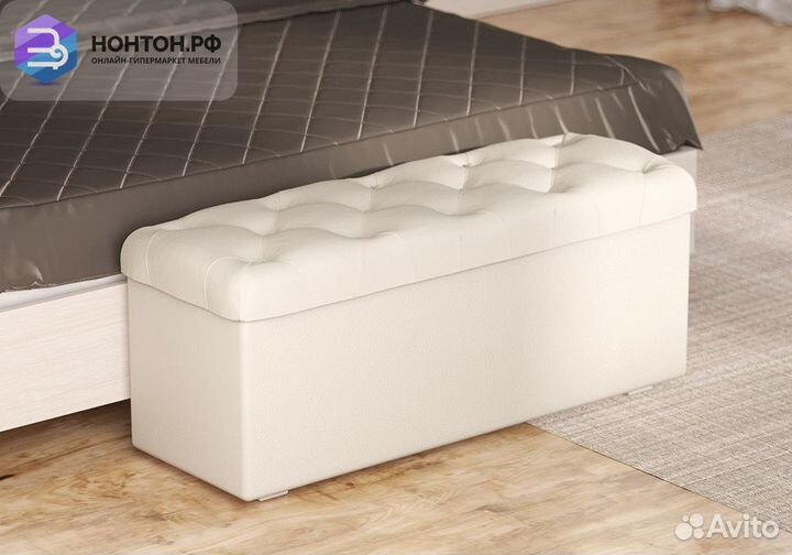 Пуф тип 3 бежевый