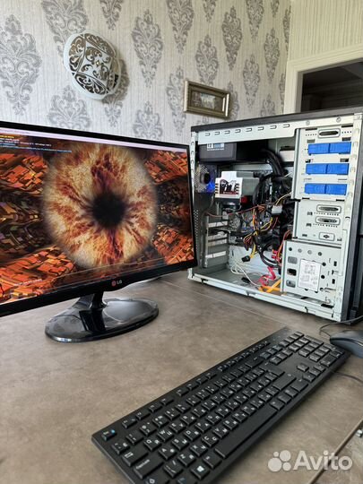 Игровой компьютер с монитором полный комплект