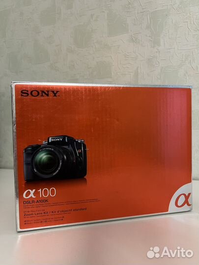 Sony Alpha 100 dslr-A100K Зеркалка
