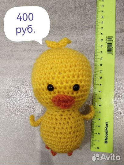 Вязаные игрушки ручной работы