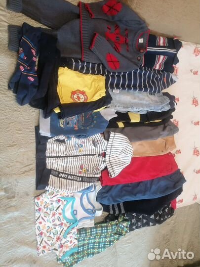 Вещи пакетом на мальчика