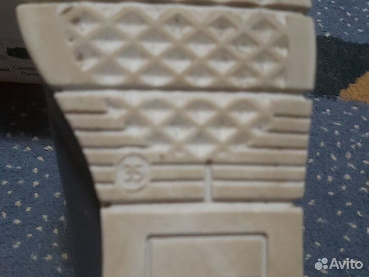 Кожаные туфли 35 размер