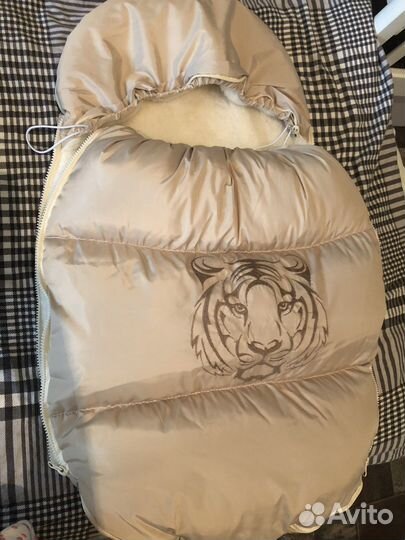 Теплый конверт в коляску