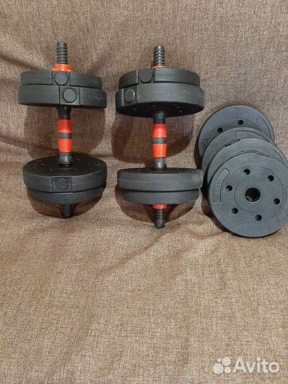 Гантели разборные