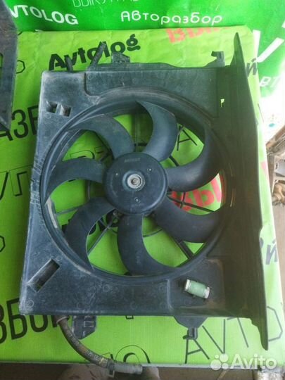 Вентилятор радиатора для Hyundai Solaris/Хендай