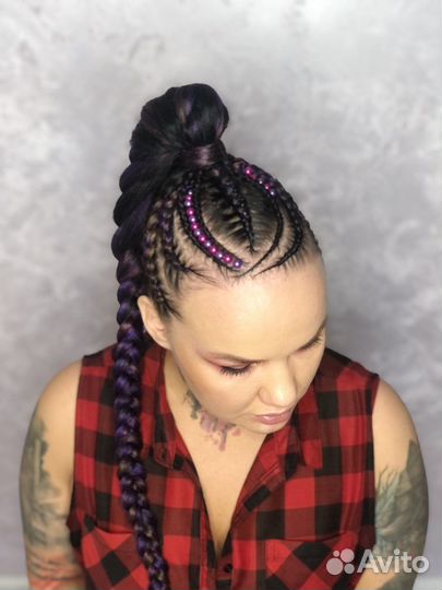 Косы с канекалоном