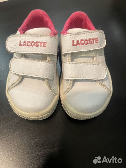 Кеды lacoste 19р