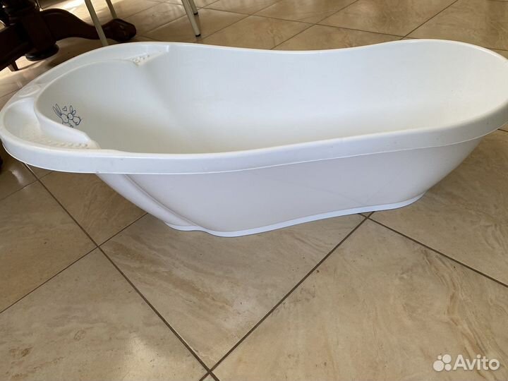 Ванночка и горка для купания