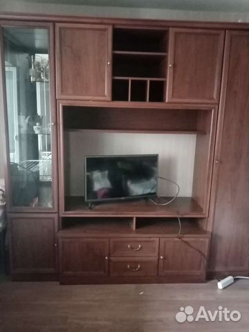 Мебель стенка Шатура Кармен орех