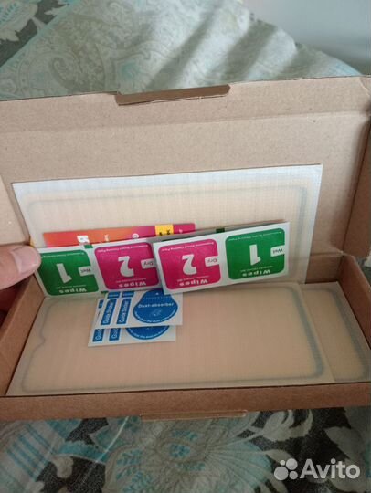 Защитное стекло на телефон орро А17