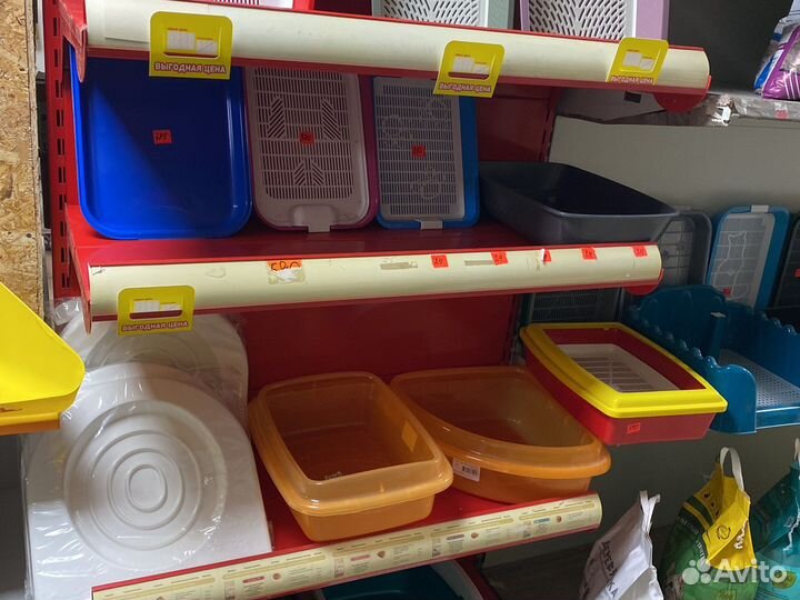 Кошачьи и собачьи лотки более 35видов