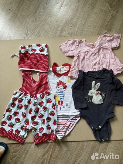 Детская одежда пакетом 62-68