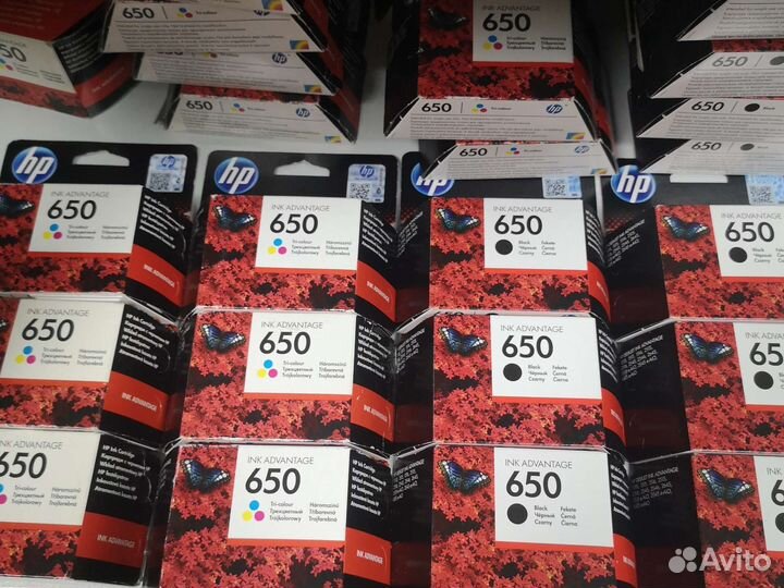 Картридж hp 650 Tri-Colour