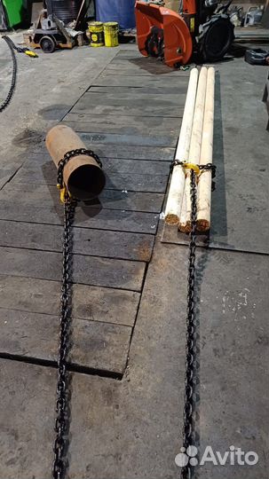 Цепной чокер, для захвата бревна