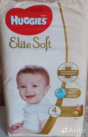 Хаггис элит софт памперсы