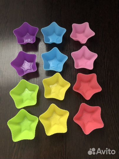 Силиконовые формы для выпечки кексов