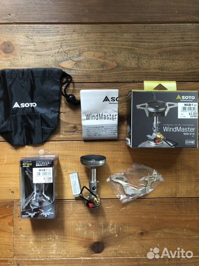 Японская горелка Soto WindMaster SOD-310 + допы