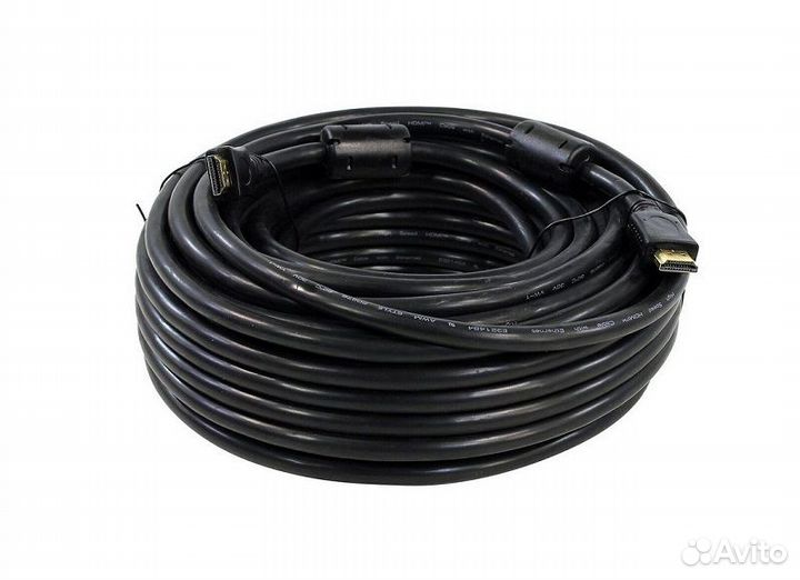 Кабель аудио-видео hdmi (m) /hdmi (m) 20м. черный
