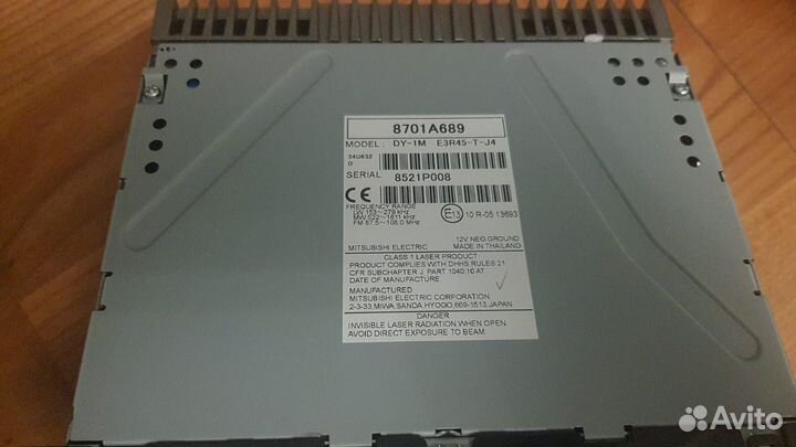 Магнитола штатная mitsubishi outlander