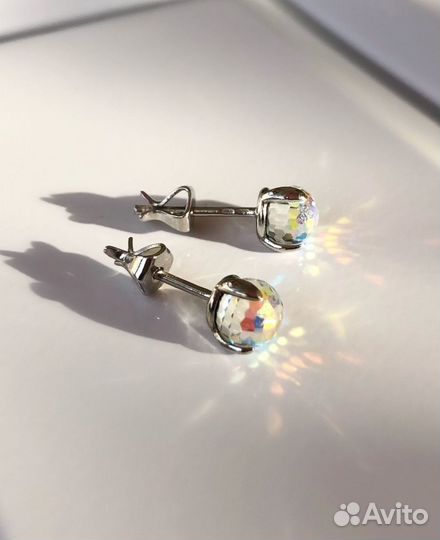 Серьги серебро