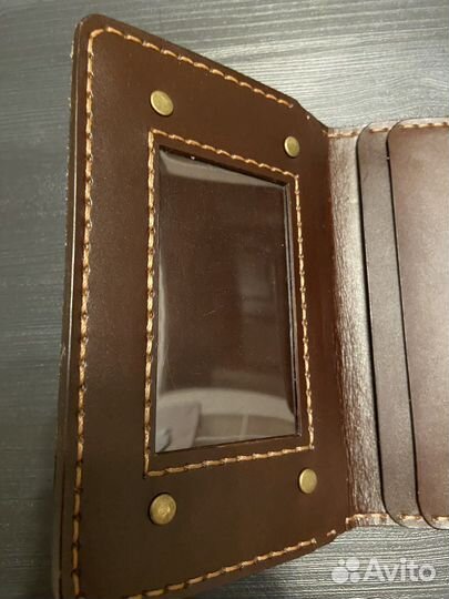 Кошелек натуралтная кожа италия