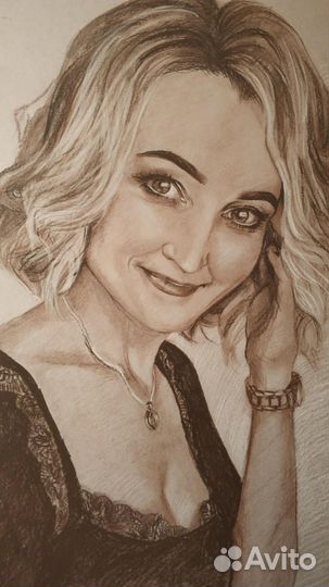 Портрет по фото карандашом,маслом, пастелью