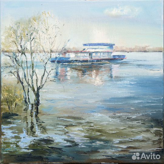 Картина маслом на холсте 