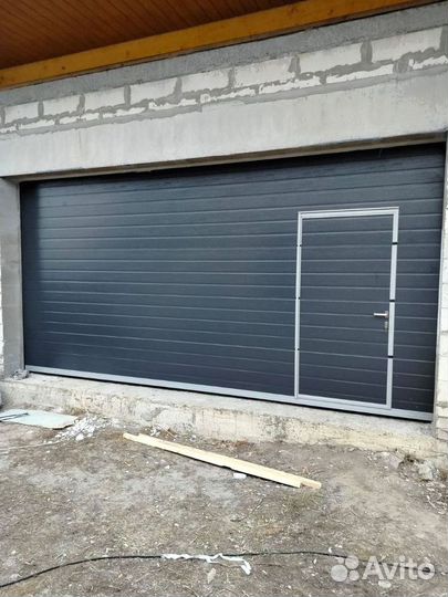 Гаражные секционные ворота с доставкой