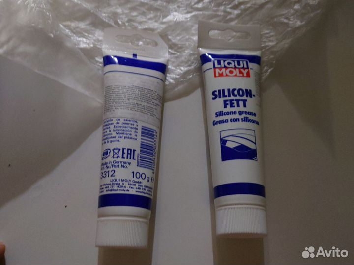 Смазка силикон Liqui Moly Silicon Fett 100г новая