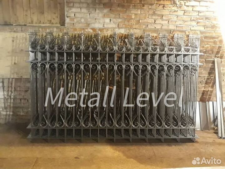 Заборы С ковкой
