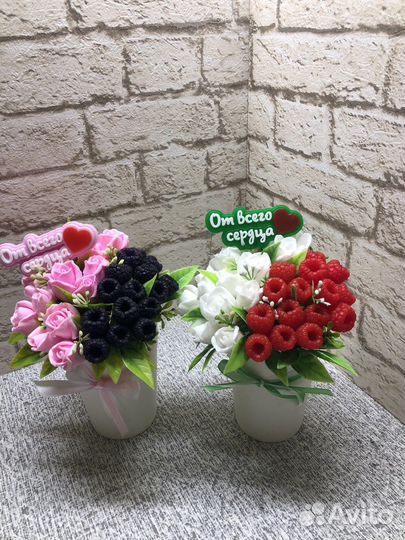 Букет из мыла