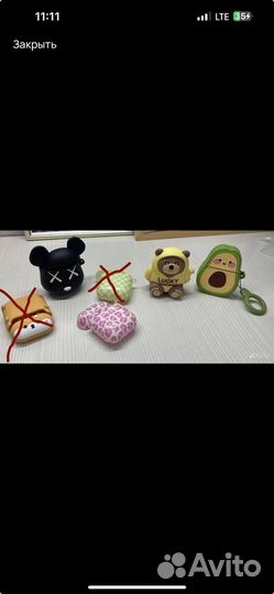 Чехол на наушники airpods 1/2