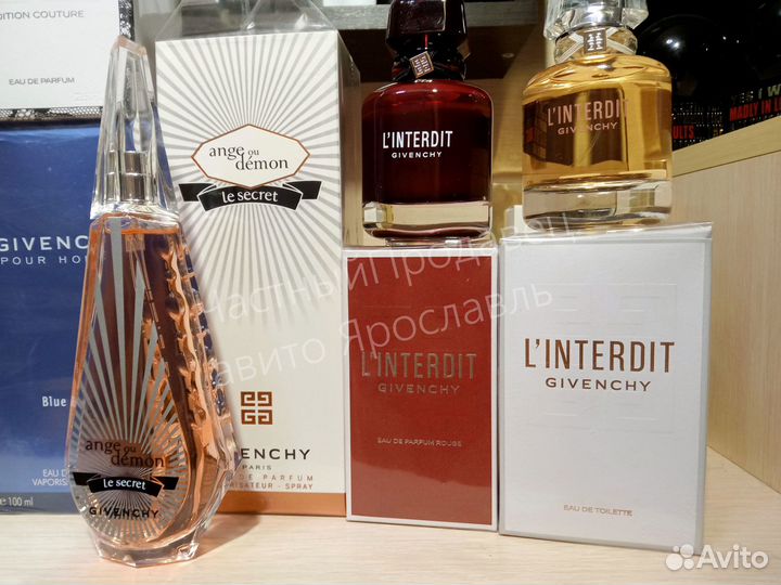 Givenchy живанши парфюмерия новые и распив