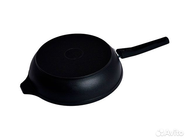 Сковорода с антипригарным покрытием со стеклянной