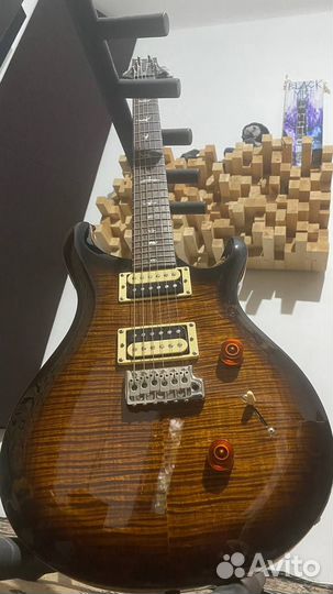 PRS SE custom 24 black gold burst 2021