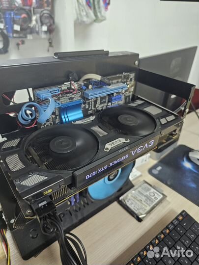 Evga Gtx 1070 8gb (2 кулера)