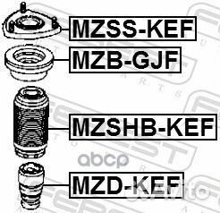 Пыльник амортизатора перед прав/лев ;mazda CX-5