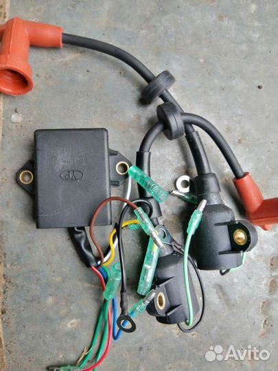 Коммутатор с катушками зажигания на лодочный мотор