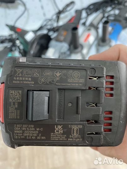 Перфоратор bosch GBH 180 Li brushless оригинал