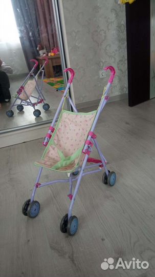 Коляска трость для кукол