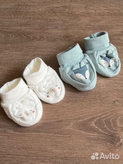 Носочки для новорожденного