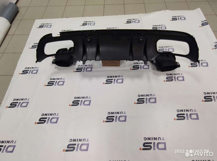 Диффузор + насадки AMG 63 Mercedes W205