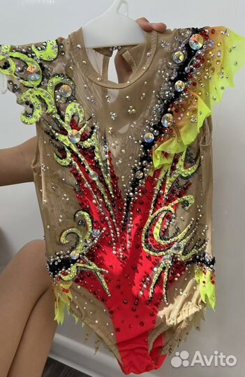 Купальник для художественной гимнастики 116-128