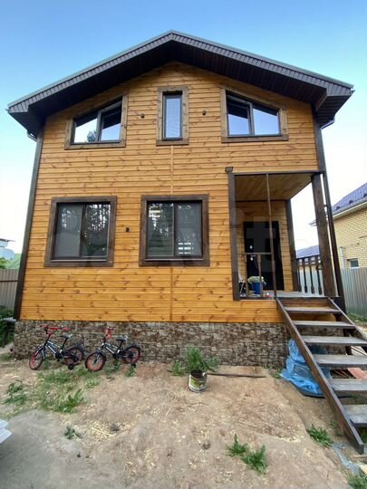 Коттедж 112 м² на участке 3,5 сот.