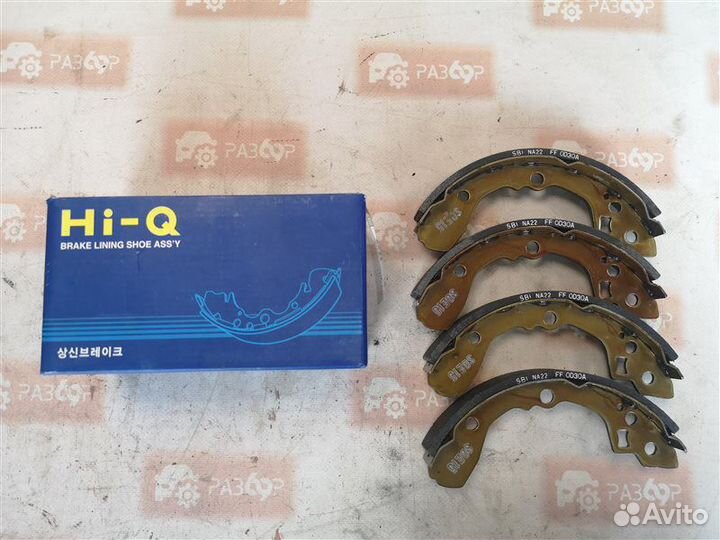 Тормозные колодки Kia Rio 2002-2005